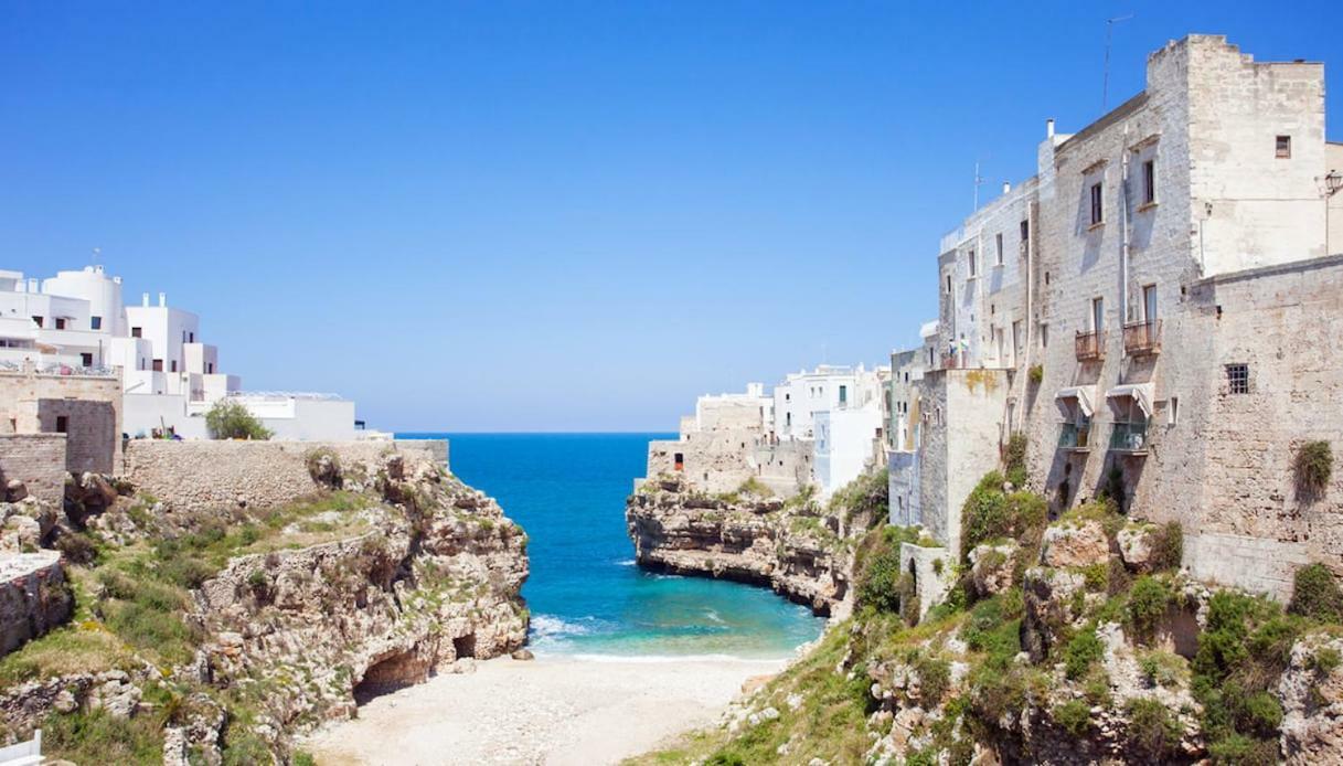 فيلا Lo Scrigno Del Mare بولينيانو آ ماري المظهر الخارجي الصورة